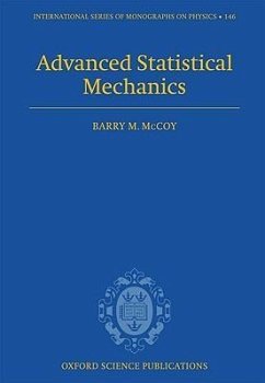 Advanced Statistical Mechanics - McCoy, Barry M