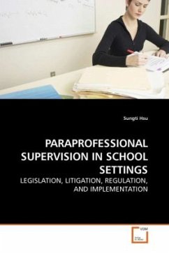 Cover PARAPROFESSIONAL SUPERVISION IN SCHOOL SETTINGS