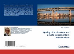 Quality of institutions and private investments in infrastructure