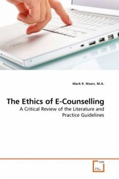 Cover The Ethics of E-Counselling