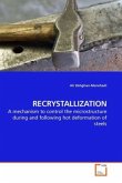 RECRYSTALLIZATION