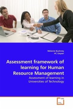 Assessment framework of learning for Human Resource Management - Bushney, Melanie;Geyser, HC