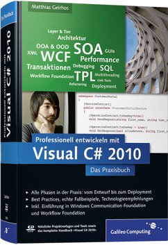 Professionell entwickeln mit Visual C# 2010: Das Praxisbuch. Alle Phasen vom Entwurf bis zum Deployment (Galileo Computing) - Geirhos, Matthias
