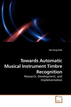 Towards Automatic Musical Instrument Timbre Recognition - Park, Tae Hong