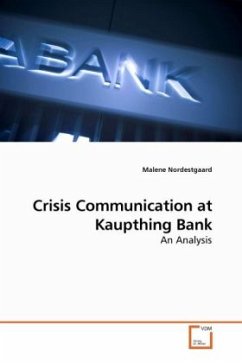 Crisis Communication at Kaupthing Bank Cover Crisis Communication at Kaupthing Bank