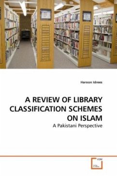 A REVIEW OF LIBRARY CLASSIFICATION SCHEMES ON ISLAM - Idrees, Haroon