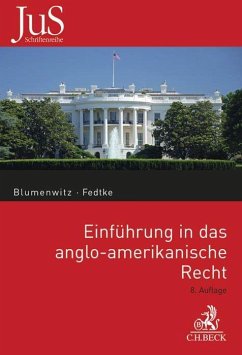 Einführung in das anglo-amerikanische Recht - Blumenwitz, Dieter