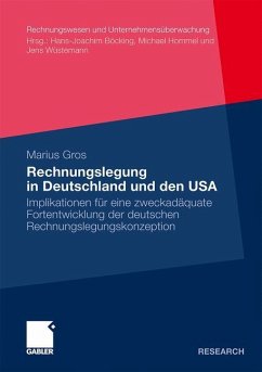 Rechnungslegung in Deutschland und den USA - Gros, Marius