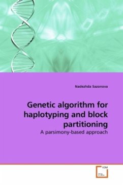 Genetic algorithm for haplotyping and block partitioning - Sazonova, Nadezhda