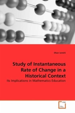 Study of Instantaneous Rate of Change in a Historical Context - Izmirli, Ilhan