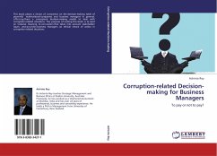 Corruption-related Decision-making for Business Managers - Roy, Achinto