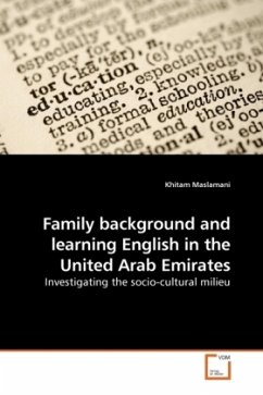 Family background and learning English in the United Arab Emirates - Maslamani, Khitam