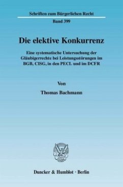 Cover Die elektive Konkurrenz