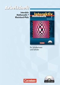 7. Schuljahr, Arbeitsheft m. CD-ROM / Mathematik interaktiv, Ausgabe Rheinland-Pfalz