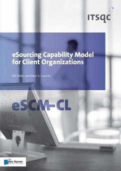 eSourcing Capability Model for Client Organizations (eSCM-CL)