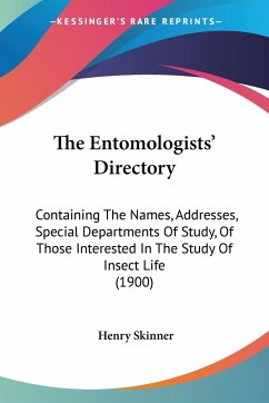 The Entomologists' Directory