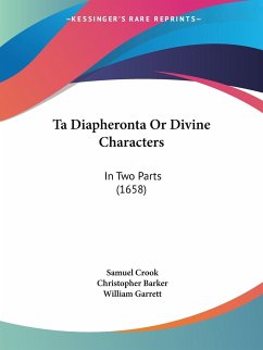 Ta Diapheronta Or Divine Characters