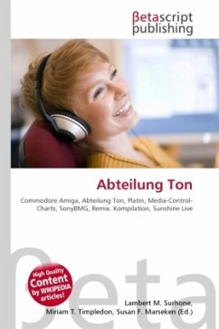 Cover Abteilung Ton