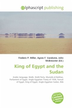 King of Egypt and the Sudan