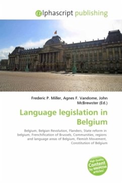Language legislation in Belgium