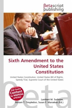 Sixth Amendment to the United States Constitution