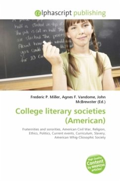 College literary societies (American)