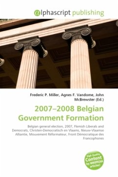 2007 - 2008 Belgian Government Formation