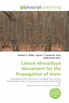 Lahore Ahmadiyya Movement for the Propagation of Islam