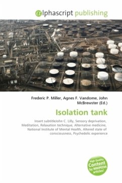 Isolation tank