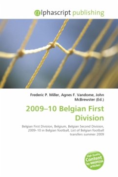 2009 10 Belgian First Division