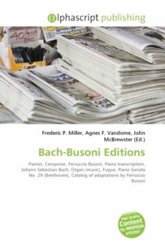 Bach-Busoni Editions