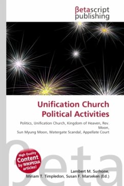 Unification Church Political Activities