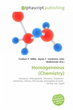 Homogeneous (Chemistry)