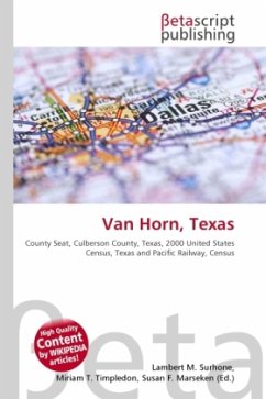 Cover Van Horn, Texas