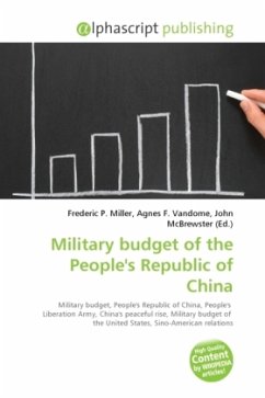 Military budget of the People's Republic of China