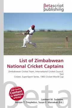 List of Zimbabwean National Cricket Captains