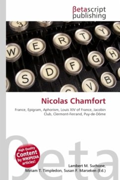 Cover Nicolas Chamfort