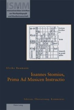 Ioannes Stomius, Prima Ad Musicen Instructio - Baumann, Ulrike