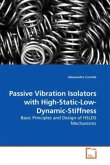 Passive Vibration Isolators with High-Static-Low-Dynamic-Stiffness