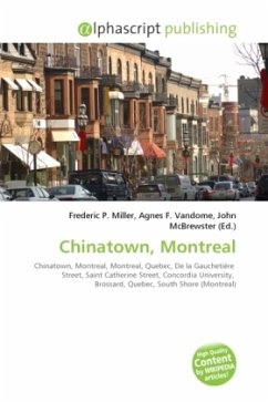 Chinatown, Montreal