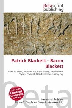 Patrick Blackett - Baron Blackett