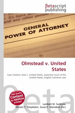 Olmstead v. United States