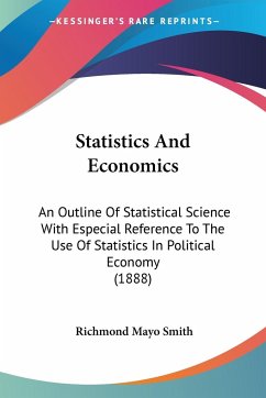 Statistics And Economics - Smith, Richmond Mayo