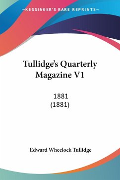 Tullidge's Quarterly Magazine V1