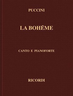 La Boheme: Canto E Pianoforte