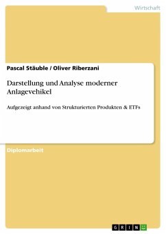 Darstellung und Analyse moderner Anlagevehikel - Riberzani, Oliver; Stäuble, Pascal