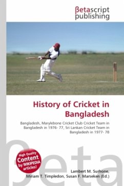 History of Cricket in Bangladesh