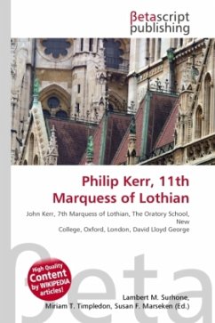 Philip Kerr, 11th Marquess of Lothian