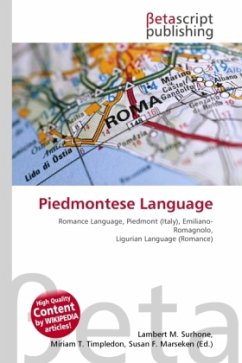 Piedmontese Language