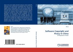 Software Copyright and Piracy in China - Lu, Jia